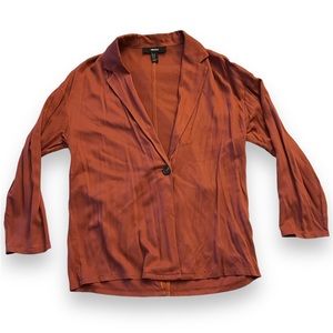 Forever 21 Blazer Cardigan Rust- Medium